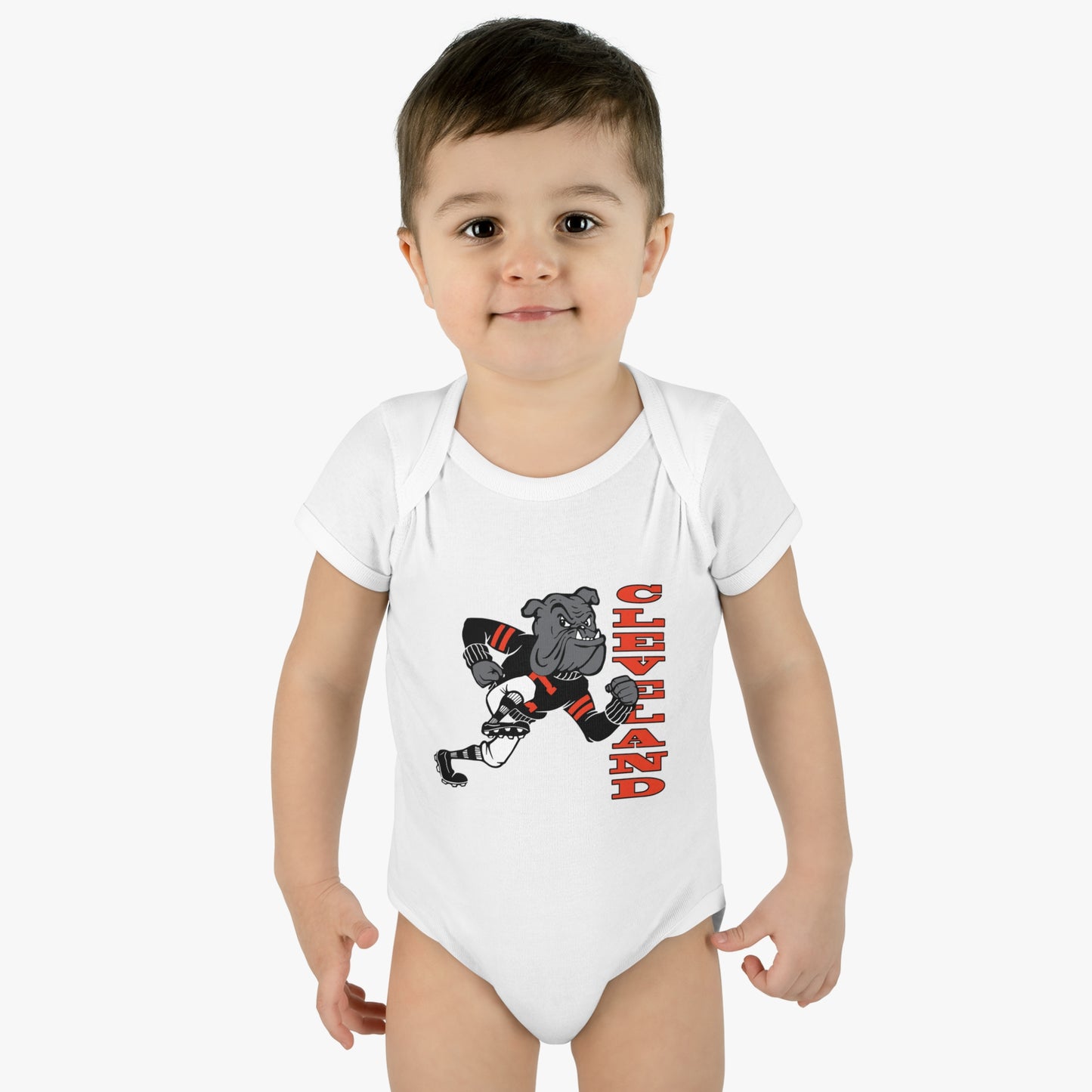 Cleveland Infant Baby Rib Bodysuit