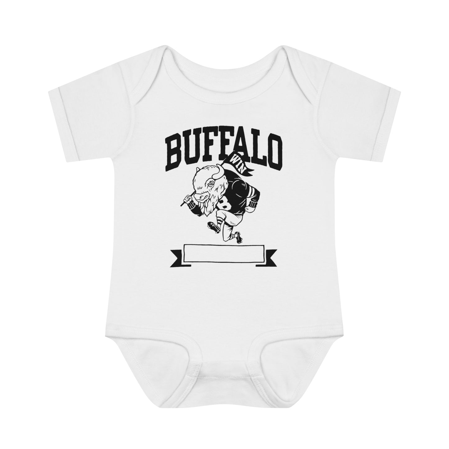 Buffalo Infant Baby Rib Bodysuit