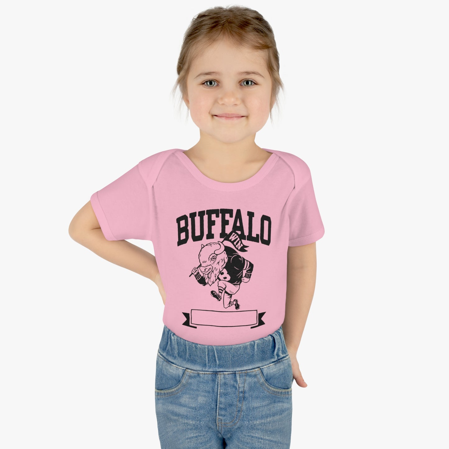 Buffalo Infant Baby Rib Bodysuit