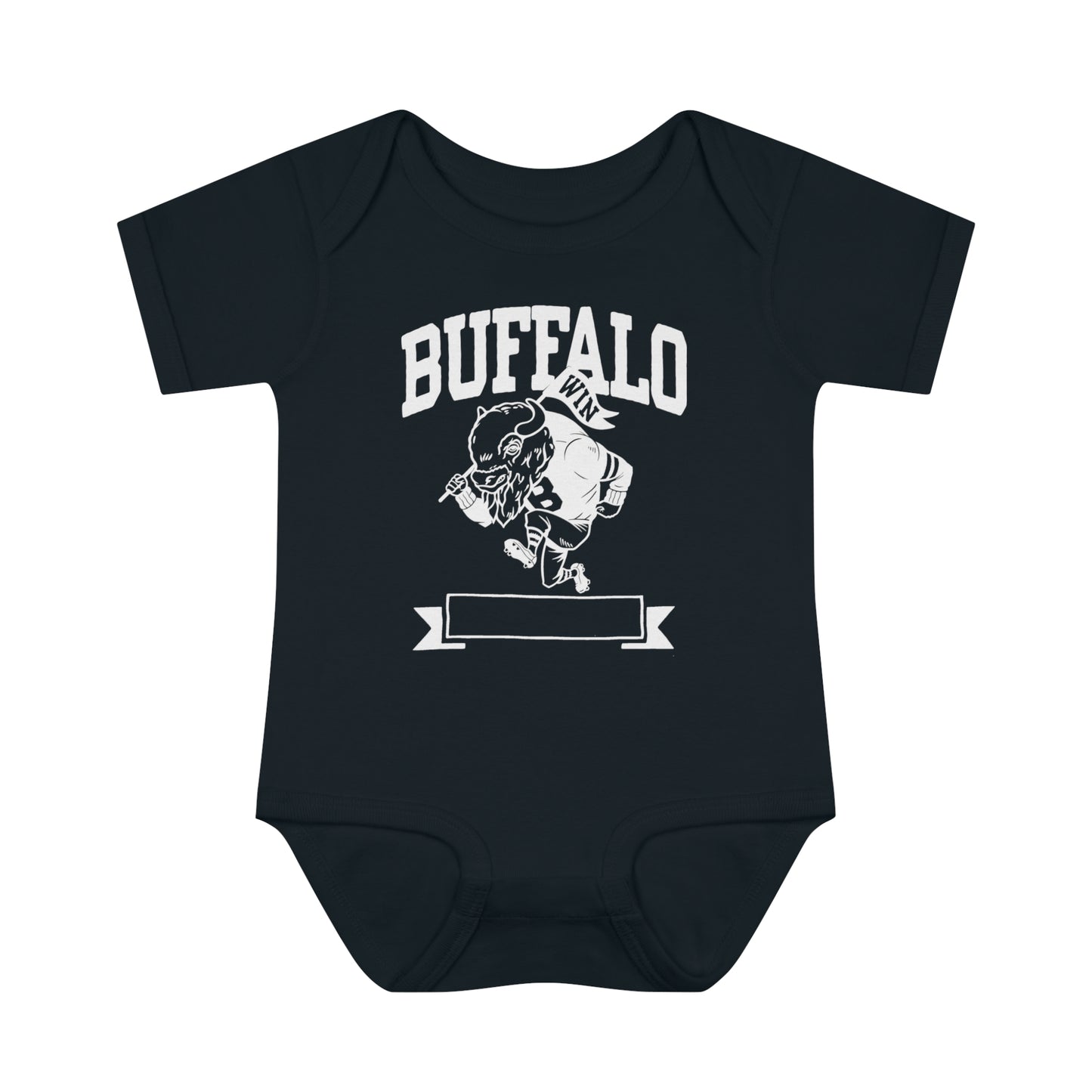 Buffalo Infant Baby Rib Bodysuit