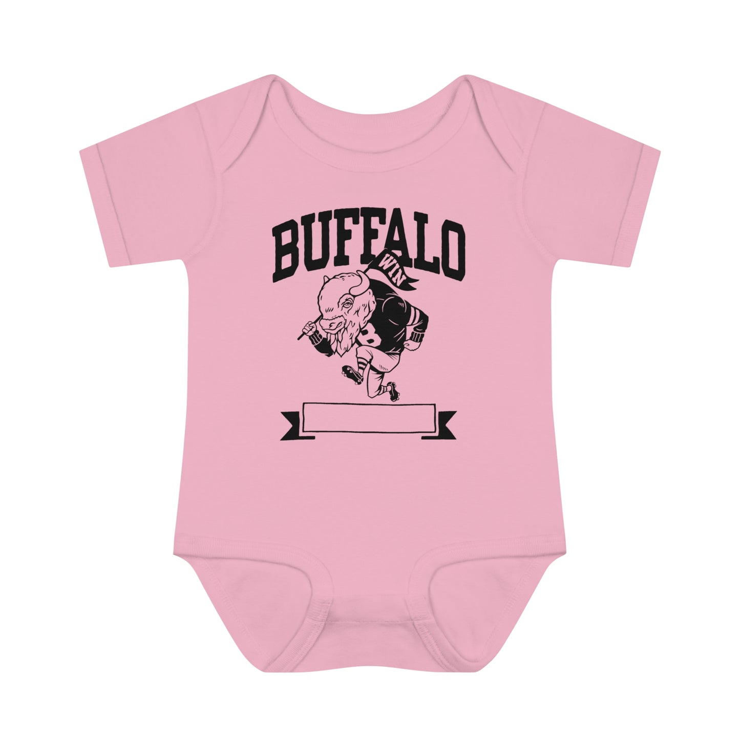 Buffalo Infant Baby Rib Bodysuit