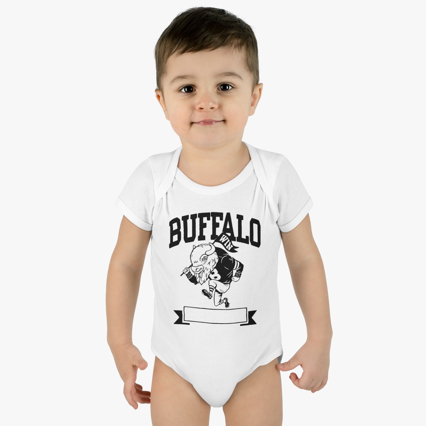 Buffalo Infant Baby Rib Bodysuit