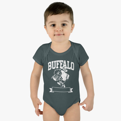 Buffalo Infant Baby Rib Bodysuit