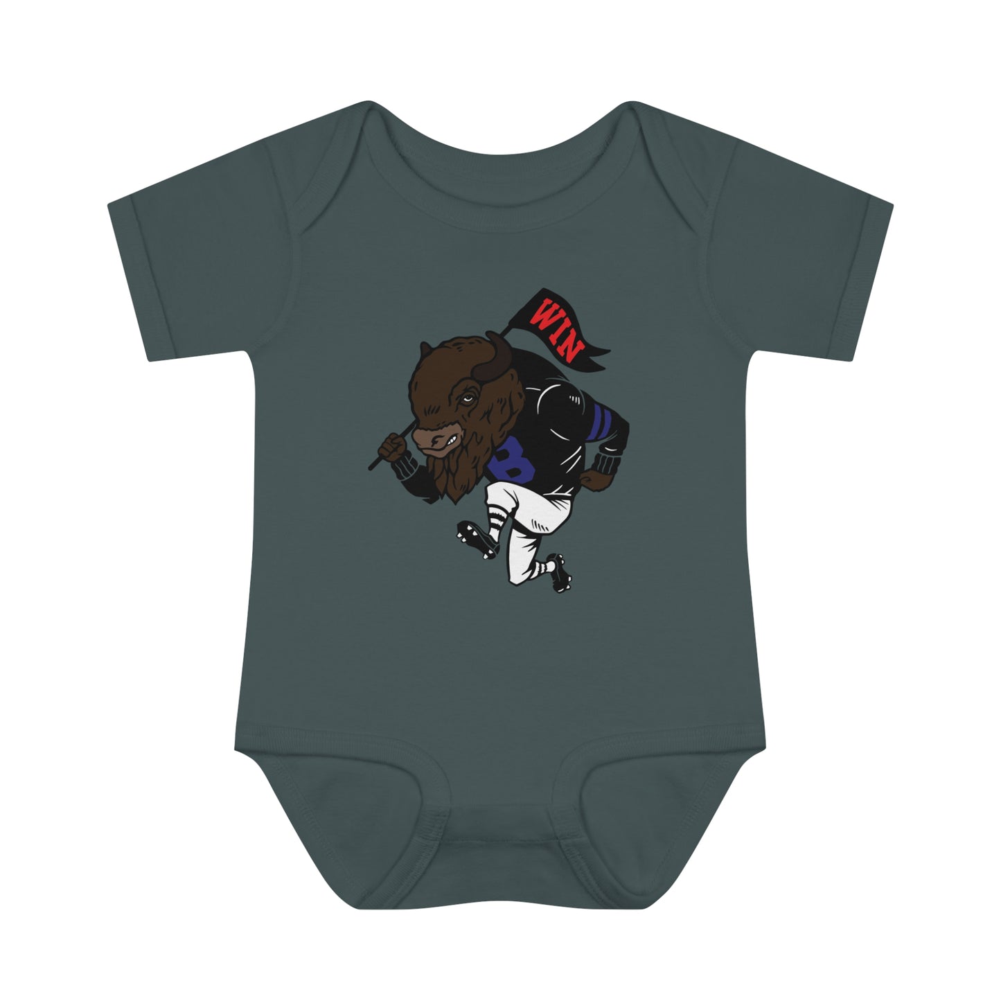 Buffalo Infant Baby Rib Bodysuit