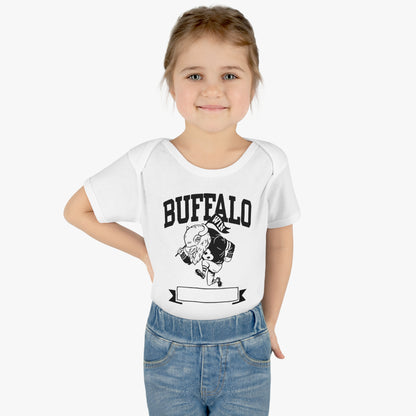 Buffalo Infant Baby Rib Bodysuit