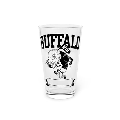 Buffalo Pint Glass, 16oz