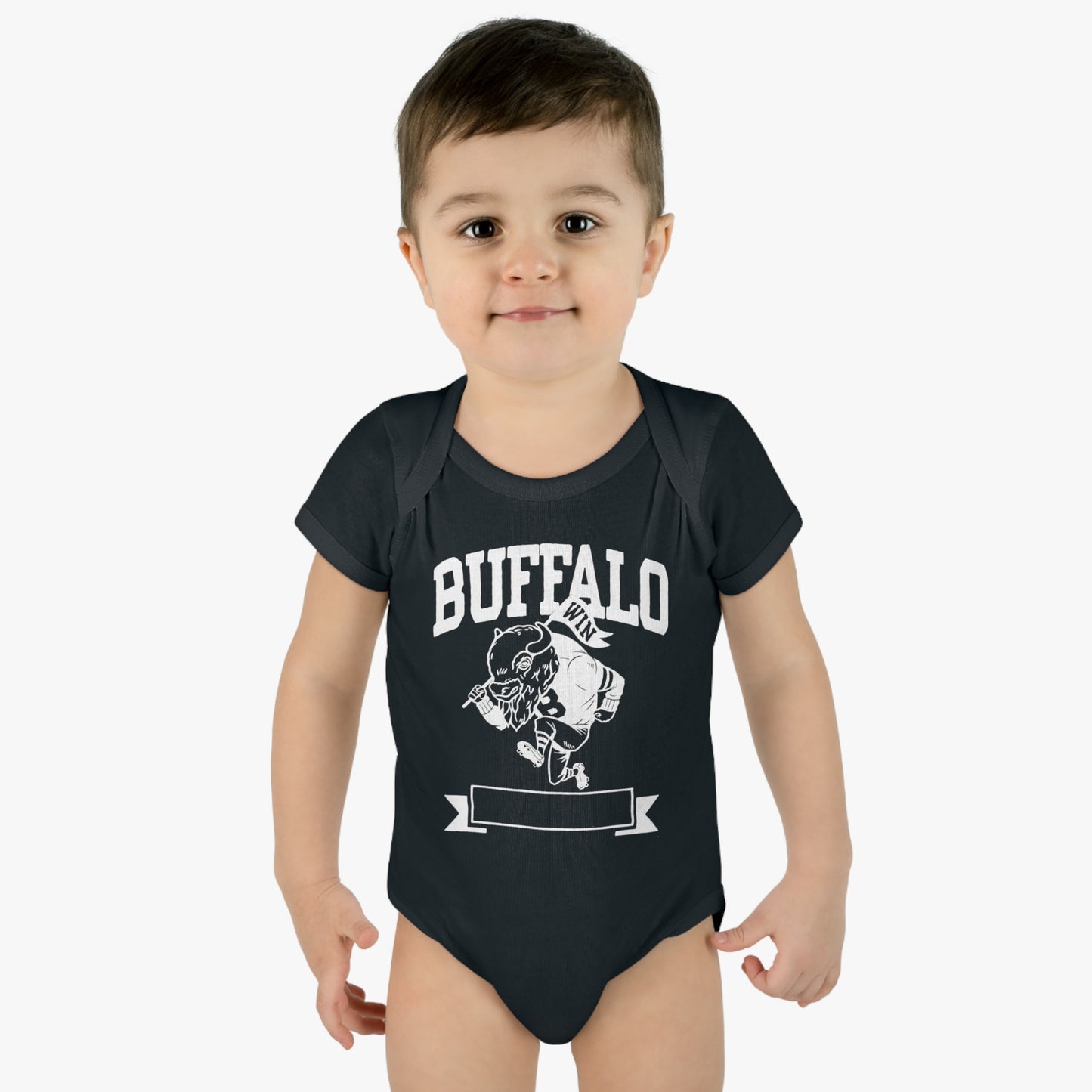 Buffalo Infant Baby Rib Bodysuit