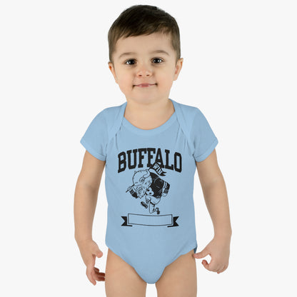 Buffalo Infant Baby Rib Bodysuit