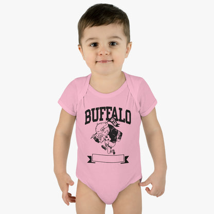 Buffalo Infant Baby Rib Bodysuit