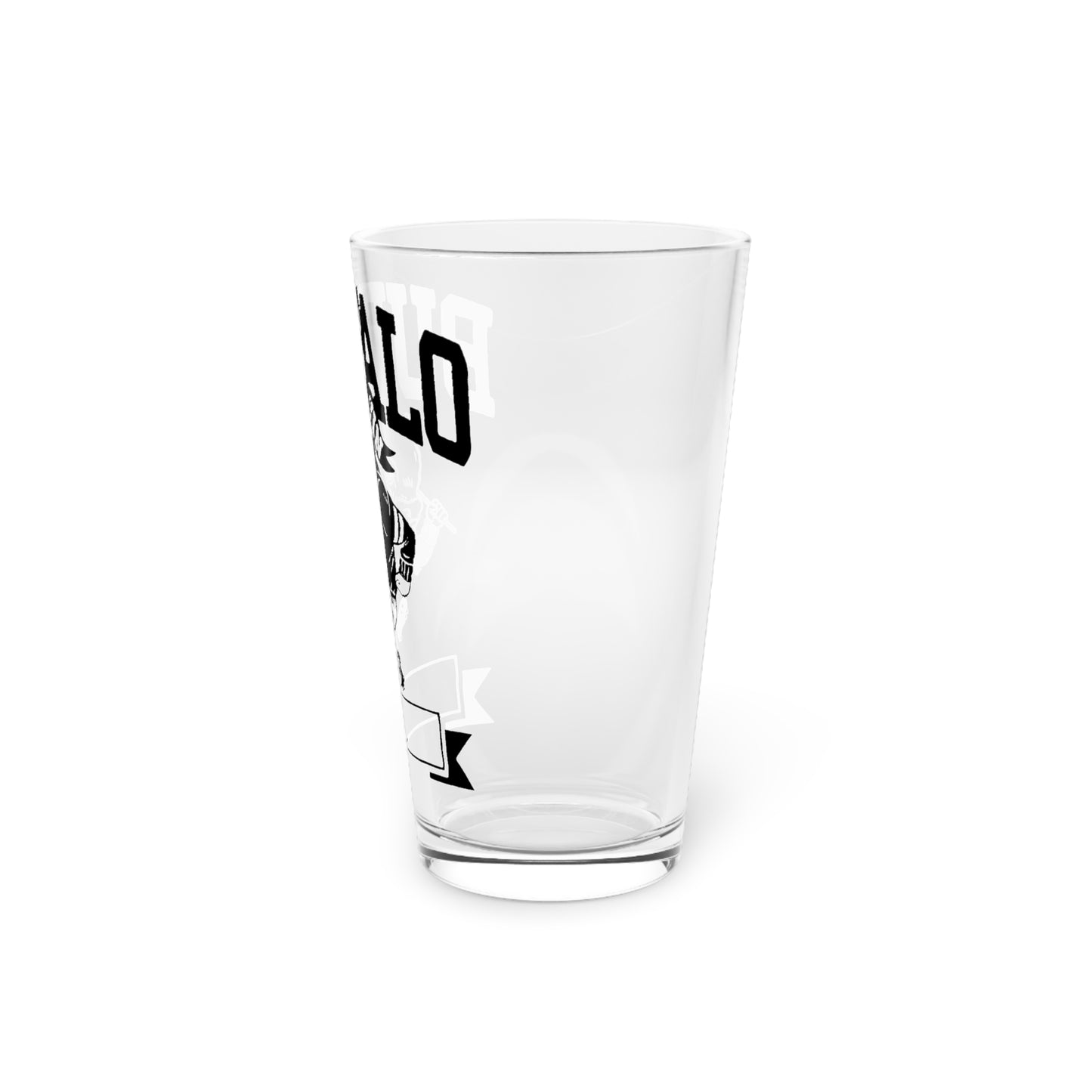 Buffalo Pint Glass, 16oz