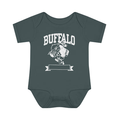 Buffalo Infant Baby Rib Bodysuit