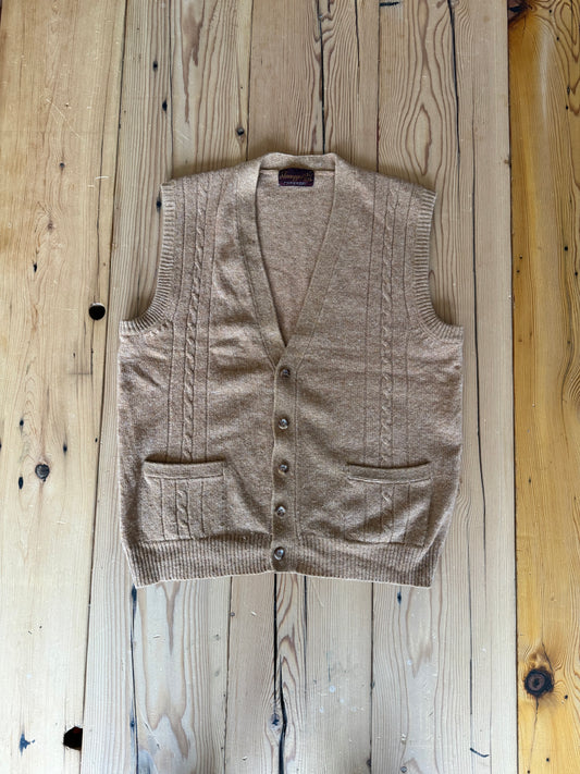 VINTAGE VEST CARDIGAN 12 GG