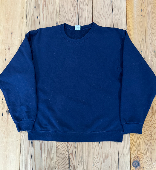 Navy Vintage Crew